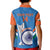 Custom India Cricket Kid Polo Shirt 2nd Champions World Cup Men In Blue - Wonder Print Shop