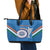 Custom India Cricket Leather Tote Bag 2nd Champions World Cup Men In Blue - Wonder Print Shop