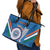 Custom India Cricket Leather Tote Bag 2nd Champions World Cup Men In Blue - Wonder Print Shop