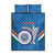 Custom India Cricket Quilt Bed Set 2nd Champions World Cup Men In Blue - Wonder Print Shop