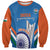 Custom India Cricket Sweatshirt 2nd Champions World Cup Men In Blue