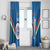 Custom India Cricket Window Curtain 2nd Champions World Cup Men In Blue