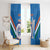 Custom India Cricket Window Curtain 2nd Champions World Cup Men In Blue