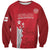 Custom England Cricket Sweatshirt 3rd Champions World Cup Proud