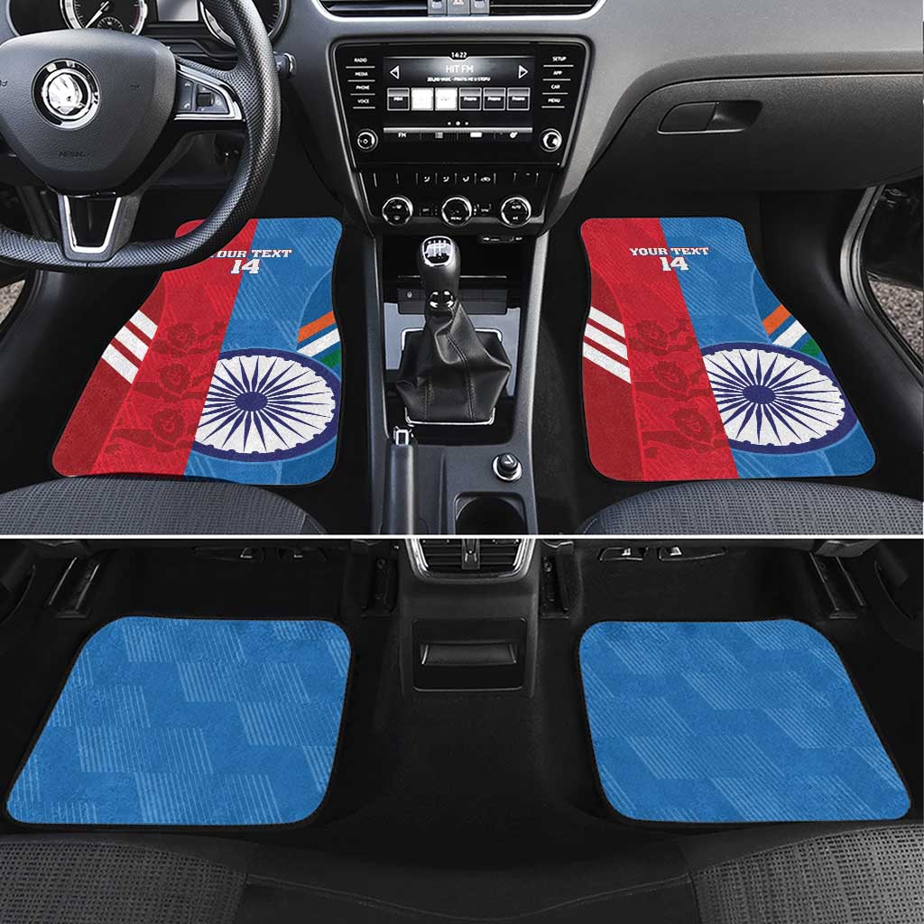 Custom India And England Cricket Car Mats 2024 Together Dynamic Version - Wonder Print Shop