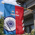 Custom India And England Cricket Garden Flag 2024 Together Dynamic Version - Wonder Print Shop