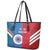 Custom India And England Cricket Leather Tote Bag 2024 Together Dynamic Version - Wonder Print Shop