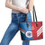 Custom India And England Cricket Leather Tote Bag 2024 Together Dynamic Version - Wonder Print Shop