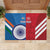 Custom India And England Cricket Rubber Doormat 2024 Together Dynamic Version