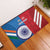 Custom India And England Cricket Rubber Doormat 2024 Together Dynamic Version