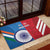 Custom India And England Cricket Rubber Doormat 2024 Together Dynamic Version