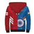 Custom India And England Cricket Sherpa Hoodie 2024 Together Dynamic Version