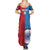 Custom India And England Cricket Summer Maxi Dress 2024 Together Dynamic Version