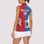 Custom India And England Cricket Women Sleeveless Polo Shirt 2024 Together Dynamic Version