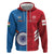 Custom India And England Cricket Zip Hoodie 2024 Together Dynamic Version