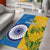 Custom India And South Africa Cricket Area Rug 2024 Together Dynamic Version - Wonder Print Shop