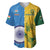 Custom India And South Africa Cricket Baseball Jersey 2024 Together Dynamic Version - Wonder Print Shop