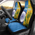 Custom India And South Africa Cricket Car Seat Cover 2024 Together Dynamic Version - Wonder Print Shop