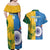 Custom India And South Africa Cricket Couples Matching Off Shoulder Maxi Dress and Hawaiian Shirt 2024 Together Dynamic Version - Wonder Print Shop