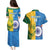 Custom India And South Africa Cricket Couples Matching Puletasi and Hawaiian Shirt 2024 Together Dynamic Version - Wonder Print Shop