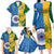 Custom India And South Africa Cricket Family Matching Long Sleeve Bodycon Dress and Hawaiian Shirt 2024 Together Dynamic Version - Wonder Print Shop