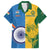 Custom India And South Africa Cricket Family Matching Long Sleeve Bodycon Dress and Hawaiian Shirt 2024 Together Dynamic Version - Wonder Print Shop