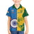 Custom India And South Africa Cricket Family Matching Puletasi and Hawaiian Shirt 2024 Together Dynamic Version - Wonder Print Shop