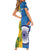 Custom India And South Africa Cricket Family Matching Short Sleeve Bodycon Dress and Hawaiian Shirt 2024 Together Dynamic Version - Wonder Print Shop