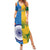 Custom India And South Africa Cricket Family Matching Summer Maxi Dress and Hawaiian Shirt 2024 Together Dynamic Version - Wonder Print Shop