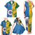 Custom India And South Africa Cricket Family Matching Tank Maxi Dress and Hawaiian Shirt 2024 Together Dynamic Version - Wonder Print Shop