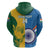 Custom India And South Africa Cricket Hoodie 2024 Together Dynamic Version - Wonder Print Shop