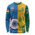 Custom India And South Africa Cricket Long Sleeve Shirt 2024 Together Dynamic Version - Wonder Print Shop