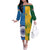 Custom India And South Africa Cricket Off The Shoulder Long Sleeve Dress 2024 Together Dynamic Version - Wonder Print Shop