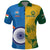 Custom India And South Africa Cricket Polo Shirt 2024 Together Dynamic Version - Wonder Print Shop