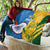 Custom India And South Africa Cricket Quilt 2024 Together Dynamic Version - Wonder Print Shop