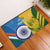 Custom India And South Africa Cricket Rubber Doormat 2024 Together Dynamic Version