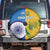 Custom India And South Africa Cricket Spare Tire Cover 2024 Together Dynamic Version