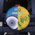 Custom India And South Africa Cricket Spare Tire Cover 2024 Together Dynamic Version