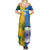 Custom India And South Africa Cricket Summer Maxi Dress 2024 Together Dynamic Version