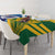 Custom India And South Africa Cricket Tablecloth 2024 Together Dynamic Version