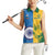 Custom India And South Africa Cricket Women Sleeveless Polo Shirt 2024 Together Dynamic Version