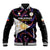 Philippines Football Baseball Jacket 2023 World Cup Go Filipinas Feather Black Version - Wonder Print Shop