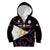 Philippines Football Kid Hoodie 2023 World Cup Go Filipinas Feather Black Version - Wonder Print Shop