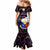 Philippines Football Mermaid Dress 2023 World Cup Go Filipinas Feather Black Version - Wonder Print Shop