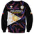 Philippines Football Sweatshirt 2023 World Cup Go Filipinas Feather Black Version - Wonder Print Shop