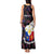 Custom Philippines Football Tank Maxi Dress 2023 World Cup Go Filipinas Feather Black Version - Wonder Print Shop