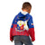 Philippines Football Kid Hoodie 2023 World Cup Go Filipinas Feather Flag Version - Wonder Print Shop