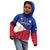 Philippines Football Kid Hoodie 2023 World Cup Go Filipinas Feather Flag Version - Wonder Print Shop