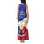 Philippines Football Tank Maxi Dress 2023 World Cup Go Filipinas Feather Flag Version - Wonder Print Shop