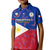 Custom Philippines Football Kid Polo Shirt 2023 World Cup Go Filipinas Feather Flag Version - Wonder Print Shop